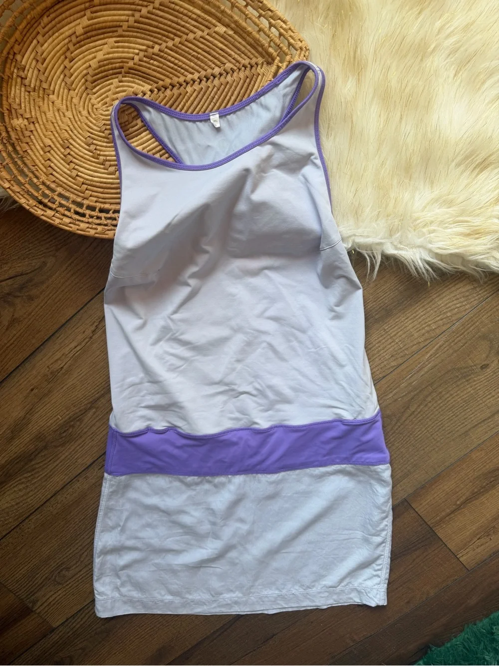 Lululemon Lilac Purple Blissed Out Tennis Athletic Dress Size 4